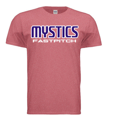 Mystics Fastpitch Shirt (Heathered Red)