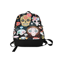 Load image into Gallery viewer, Skulls beautiful Fabric Backpack
