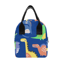 Load image into Gallery viewer, Dinosaur Lunch bag Zipper Lunch Bag
