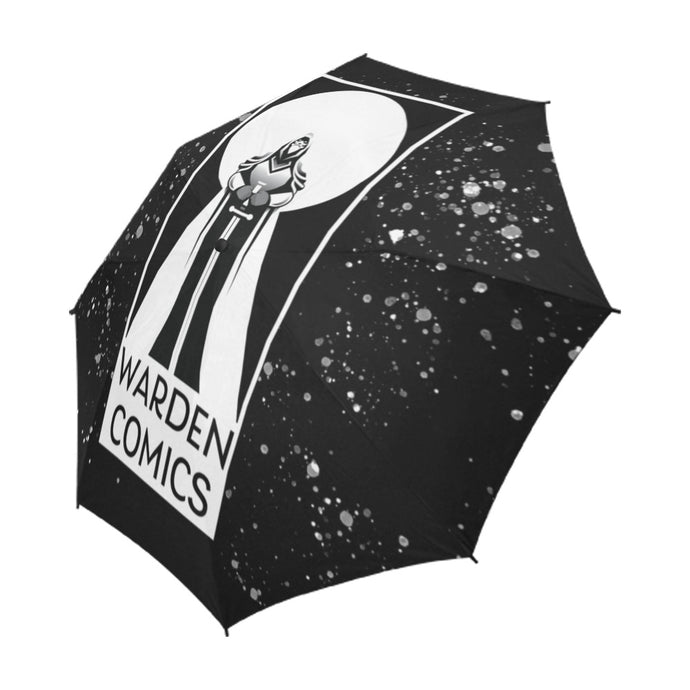 Warden Comics Umbrella Semi-Automatic Foldable Umbrella (Model U05)