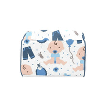 Load image into Gallery viewer, Blue Diaper Backpack/Diaper Bag
