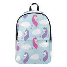 Load image into Gallery viewer, Unicorn Fabric Backpack

